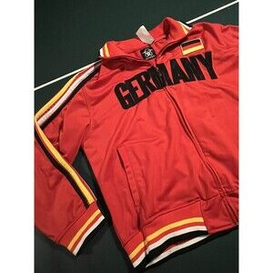 Men’s GHAST Soccer Futbol Track Warm Up Jacket XL Flag World Cup Track